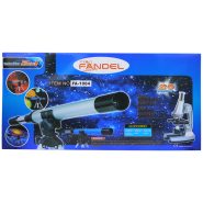 تلسکوپ مدل FA-1004 به همراه میکروسکوپ فاندل FANDEL