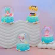 گوی چراغ دار طرح دختر باهوش w036