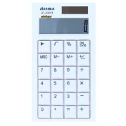 ماشین حساب رومیزی سفید 12 رقمی مدل AT-2301B آتیما ATIMA