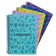 دفتر 100 برگ طرح زبان  دات نوت DOT NOTE