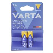 باتری قلمی لانگ لایف پاور وارتا بسته دو عددی VARTA LONGLIFE